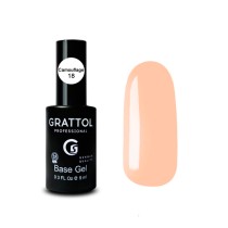 Camouflage 18  9ml Камуфлирующая база для гель-лака Grattol Rubber Base Camouflage 18  9ml Камуфлирующая база для гель-лака Grattol Rubber Base