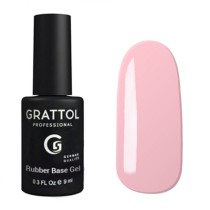 Camouflage 07  9ml Камуфлирующая база для гель-лака Grattol Rubber Base Camouflage 07  9ml Камуфлирующая база для гель-лака Grattol Rubber Base