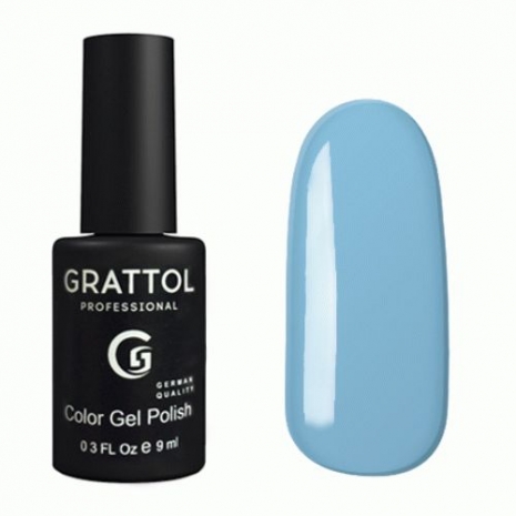 Гель-лак Grattol GTC015 Ваву Blue, 9мл