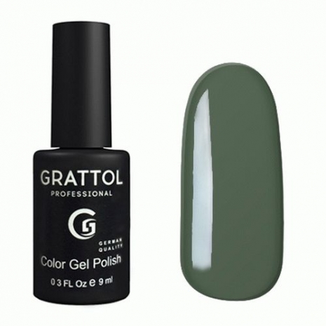 Гель-лак Grattol GTC059 Green Gray, 9мл