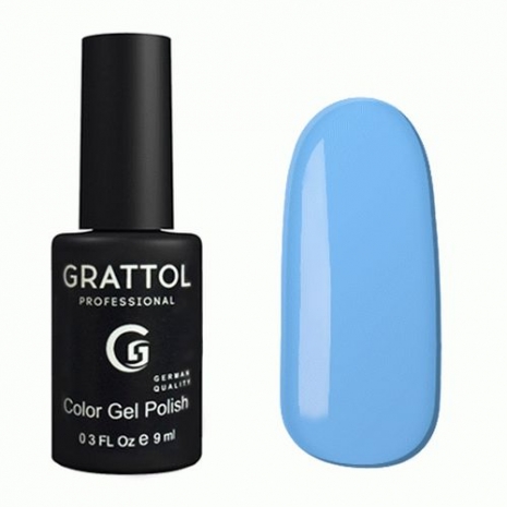 Гель-лак Grattol GTC089 Ice Blue, 9мл