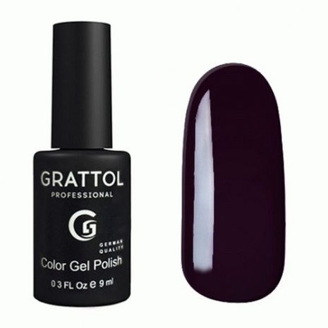 Гель-лак Grattol GTC098 Dark Eggplant, 9мл