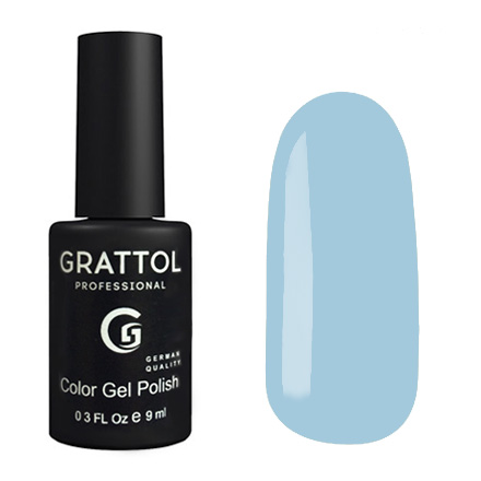 Гель-лак Grattol GTC113 Powder Blue, 9мл