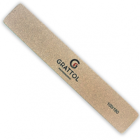 Пилка Grattol Premium Прямоугольная 100/180 минеральная песочная