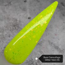 Grattol Rubber Base Glitter Neon 04