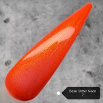 Grattol Rubber Base Glitter Neon 07