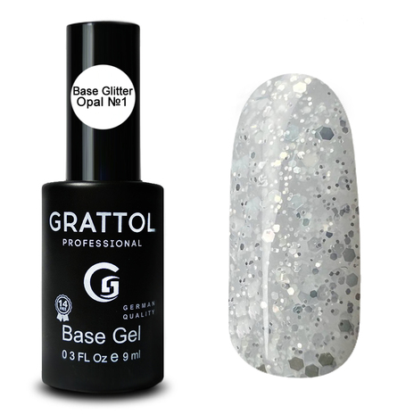 Grattol Rubber Base Opal 1
