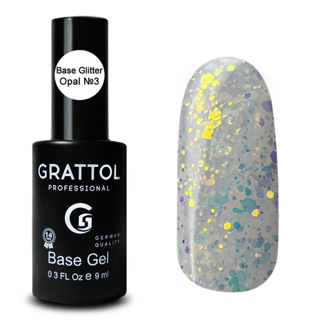 Grattol Rubber Base Opal 3