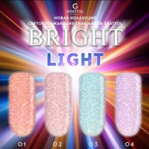 Гель-лак Светоотражающий Grattol Color Gel Polish Bright Light 02, 9 мл