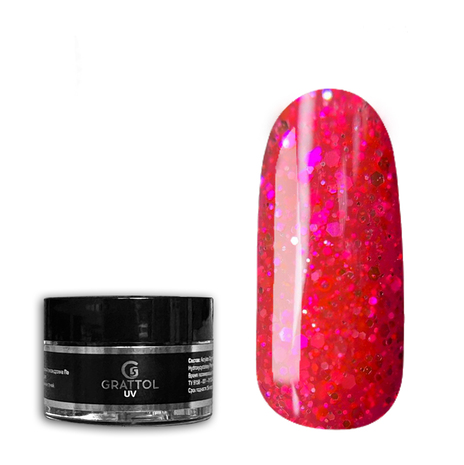 Grattol  Gel  Opal Neon 05  15 ml