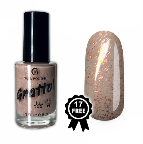 Лак для ногтей Grattol Color Nail Polish Elegant farfor