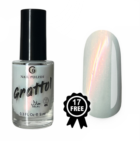 Лак для ногтей Grattol Color Nail Polish White pearl