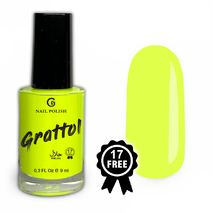 Лак для ногтей Grattol Color Nail Polish "Crazy Yellow"