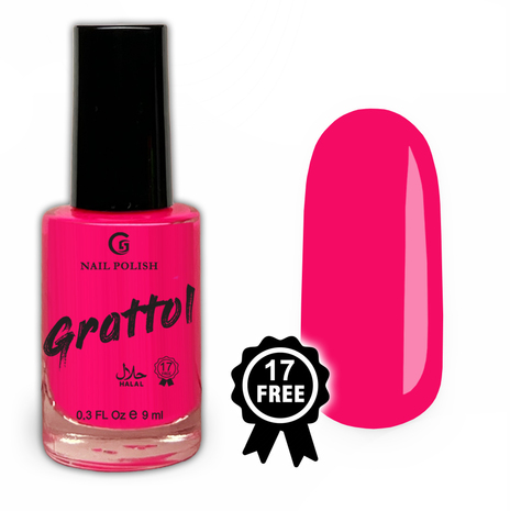 Лак для ногтей Grattol Color Nail Polish Mad Pinky Red