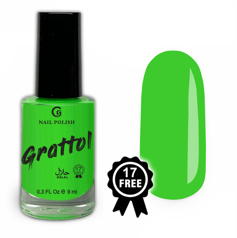 Лак для ногтей Grattol Color Nail Polish Poisonous Green