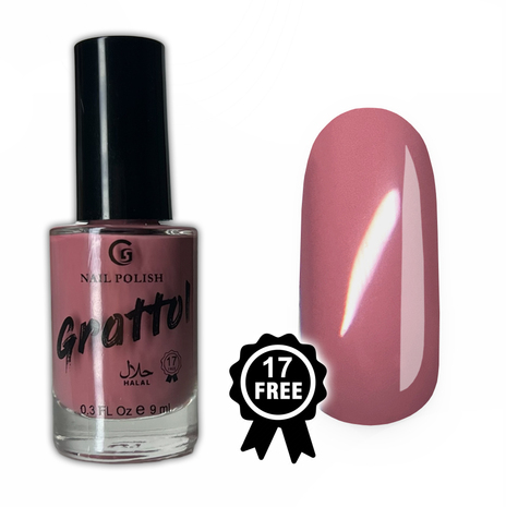 Лак для ногтей Grattol Color Nail Polish Pink beige nude
