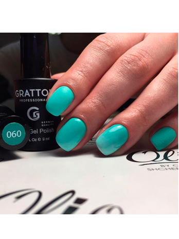 Гель-лак Grattol GTC060 Turquoise, 9мл