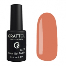 Гель-лак Grattol GTC184 Orange Sherbet, 9мл