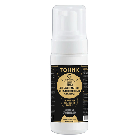 Тоник-пенка Grattol Foot foam Antibacterial