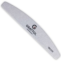 Пилка Grattol Premium Лодка 180/240 минеральная белая Пилка Grattol Premium Лодка 180/240 минеральная белая