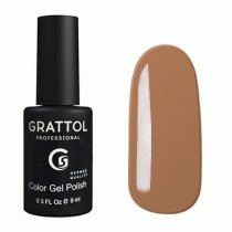 Гель-лак Grattol GTC136 Cappuccino, 9мл