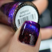 Лак для ногтей  Grattol Color Nail Polish Glitter Maleficent 9ml Лак для ногтей  Grattol Color Nail Polish Glitter Maleficent 9ml