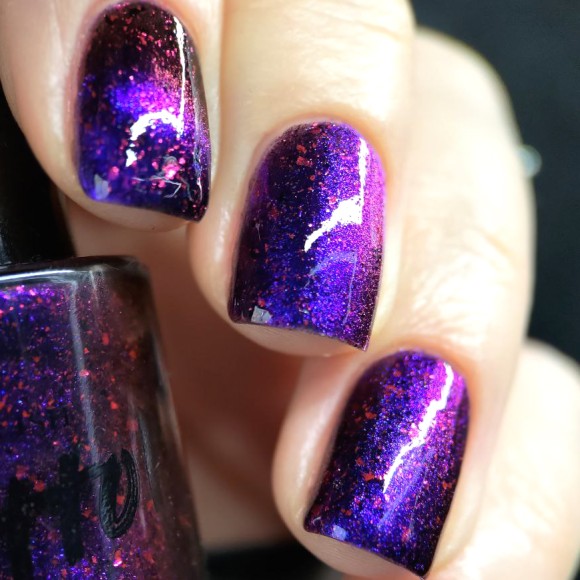 Лак для ногтей Grattol Color Nail Polish Glitter Maleficent 9ml Лак для ногтей Grattol Color Nail Polish Glitter Maleficent 9ml