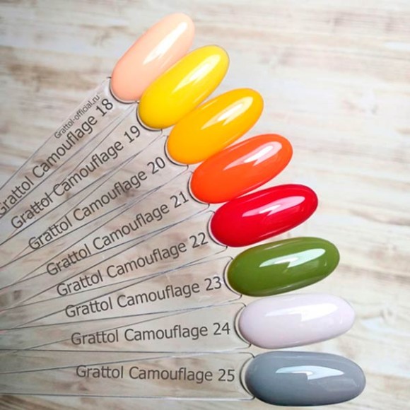 Camouflage 19  9ml Камуфлирующая база для гель-лака Grattol Rubber Base Camouflage 19  9ml Камуфлирующая база для гель-лака Grattol Rubber Base