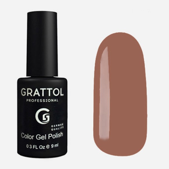 Гель-лак Grattol GTC138 Coffe Romano, 9мл