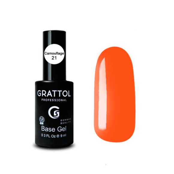 Camouflage 21 9ml Камуфлирующая база для гель-лака Grattol Rubber Base Camouflage 21 9ml Камуфлирующая база для гель-лака Grattol Rubber Base