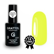 Grattol Color Gel Polish One Step Neon 01 Grattol Color Gel Polish One Step Neon 01