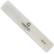 Пилка Grattol Premium Прямоугольная 180/240 минеральная белая Пилка Grattol Premium Прямоугольная 180/240 минеральная белая