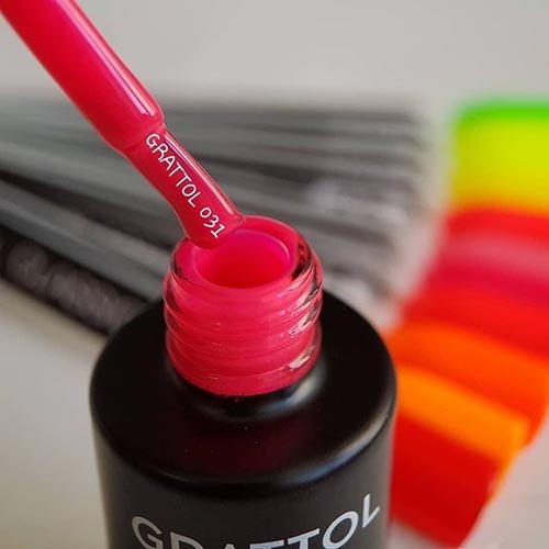 Гель-лак Grattol GTC031 Raspberry, 9мл