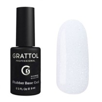 Glitter 01  9ml Каучуковая база для гель-лака Grattol Rubber Base Glitter No Hema Glitter 01  9ml Каучуковая база для гель-лака Grattol Rubber Base Glitter No Hema