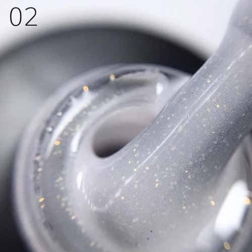 Glitter 02 9ml Каучуковая база для гель-лака Grattol Rubber Base Glitter No Hema Glitter 02 9ml Каучуковая база для гель-лака Grattol Rubber Base Glitter No Hema