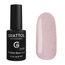 Glitter 05  9ml Каучуковая база для гель-лака Grattol Rubber Base Glitter No Hema Glitter 05  9ml Каучуковая база для гель-лака Grattol Rubber Base Glitter No Hema