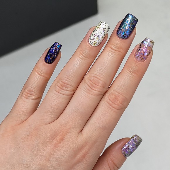 Лак для ногтей  Grattol Color Nail Polish Confetti Stardrop