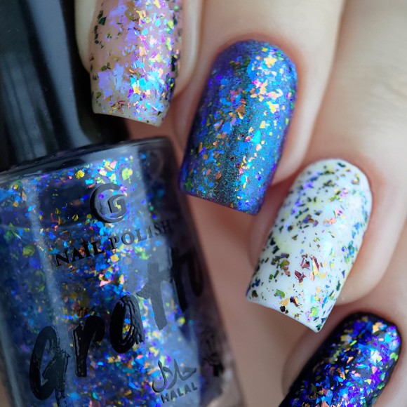 Лак для ногтей  Grattol Color Nail Polish Confetti Stardrop