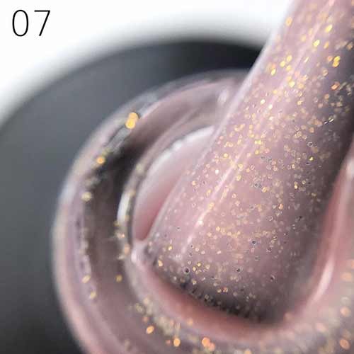 Glitter 07 9ml Каучуковая база для гель-лака Grattol Rubber Base Glitter No Hema Glitter 07 9ml Каучуковая база для гель-лака Grattol Rubber Base Glitter No Hema