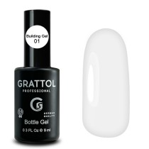 ( 9мл ) Гель для наращивания во флаконе с кистью Grattol Gel Bottle 01 ( 9мл ) Гель для наращивания во флаконе с кистью Grattol Gel Bottle 01