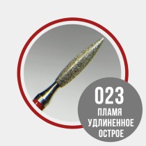 Пламя острое удлиненное 023 красное - фреза алмазная 856.104.243.100.023 Пламя острое удлиненное 023 красное - фреза алмазная 856.104.243.100.023