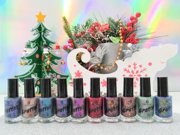 Cет лаков Grattol Happy New Year
