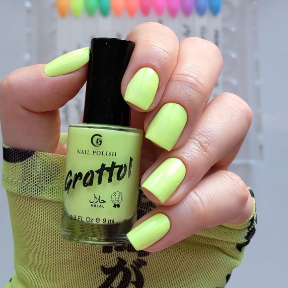 Лак для ногтей Grattol Color Nail Polish Yuzu