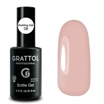 ( 9мл ) Гель для наращивания во флаконе с кистью Grattol Gel Bottle 08 ( 9мл ) Гель для наращивания во флаконе с кистью Grattol Gel Bottle 08