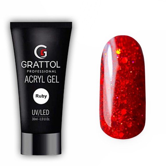 acryl gel ruby