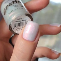 Лак для ногтей Grattol Color Nail Polish White pearl