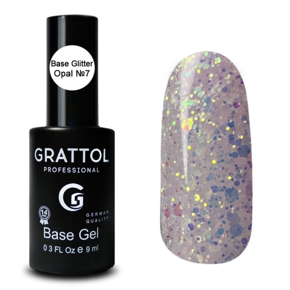 Grattol Rubber Base Opal 7