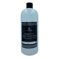 Grattol Жидкость для обработки рук и ногтей с антибактериальным эффектом 1 л Grattol Жидкость для обработки рук и ногтей с антибактериальным эффектом 1 л