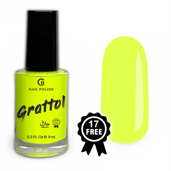 Лак для ногтей Grattol Color Nail Polish Crazy Yellow Лак для ногтей Grattol Color Nail Polish Crazy Yellow