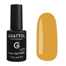 Гель-лак Grattol GTC183 Yellow Orange, 9мл Гель-лак Grattol GTC183 Yellow Orange, 9мл
